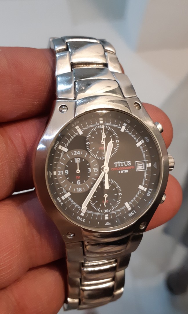Jam tangan shop titus chronograph