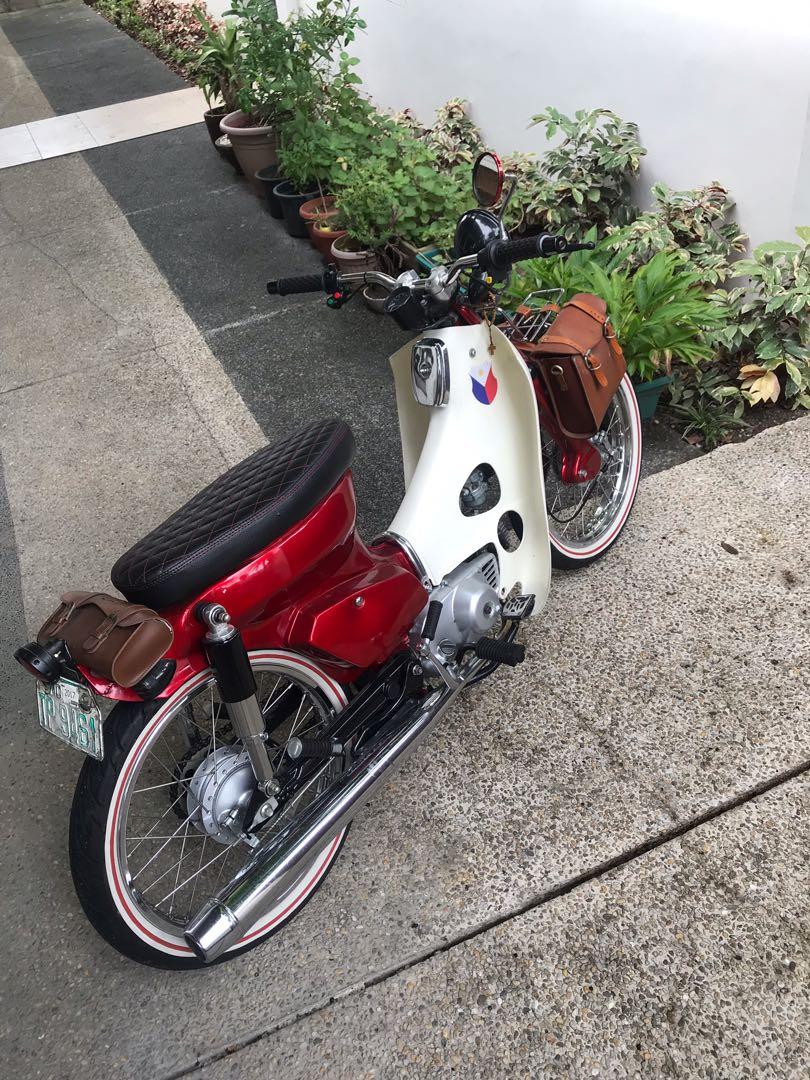 Totally Restored Custom Honda Street Cub C70 Motorbikes Motorbikes for Sale on Carousell