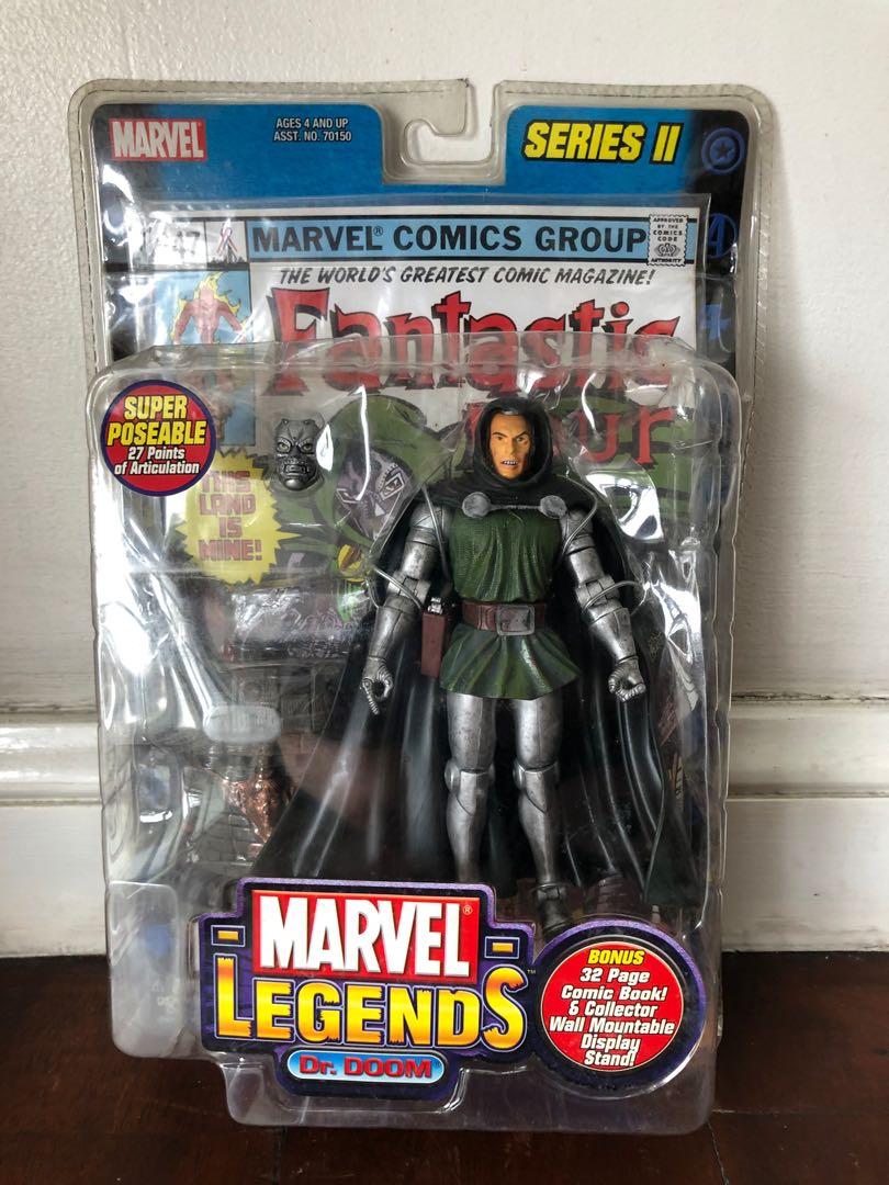ToyBiz figurine marvel dr doom figure factory serie 2 toy biz 