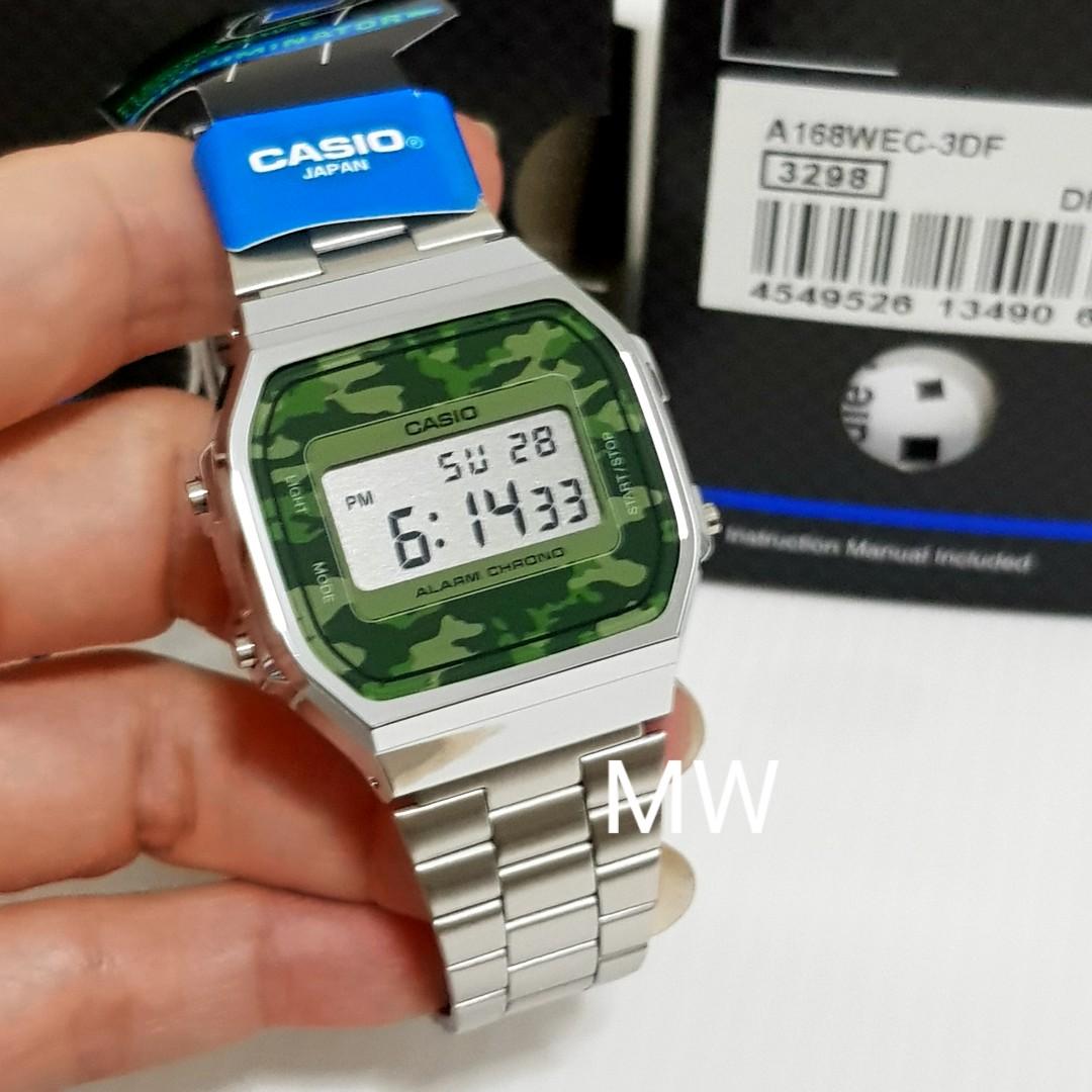 casio vintage camouflage