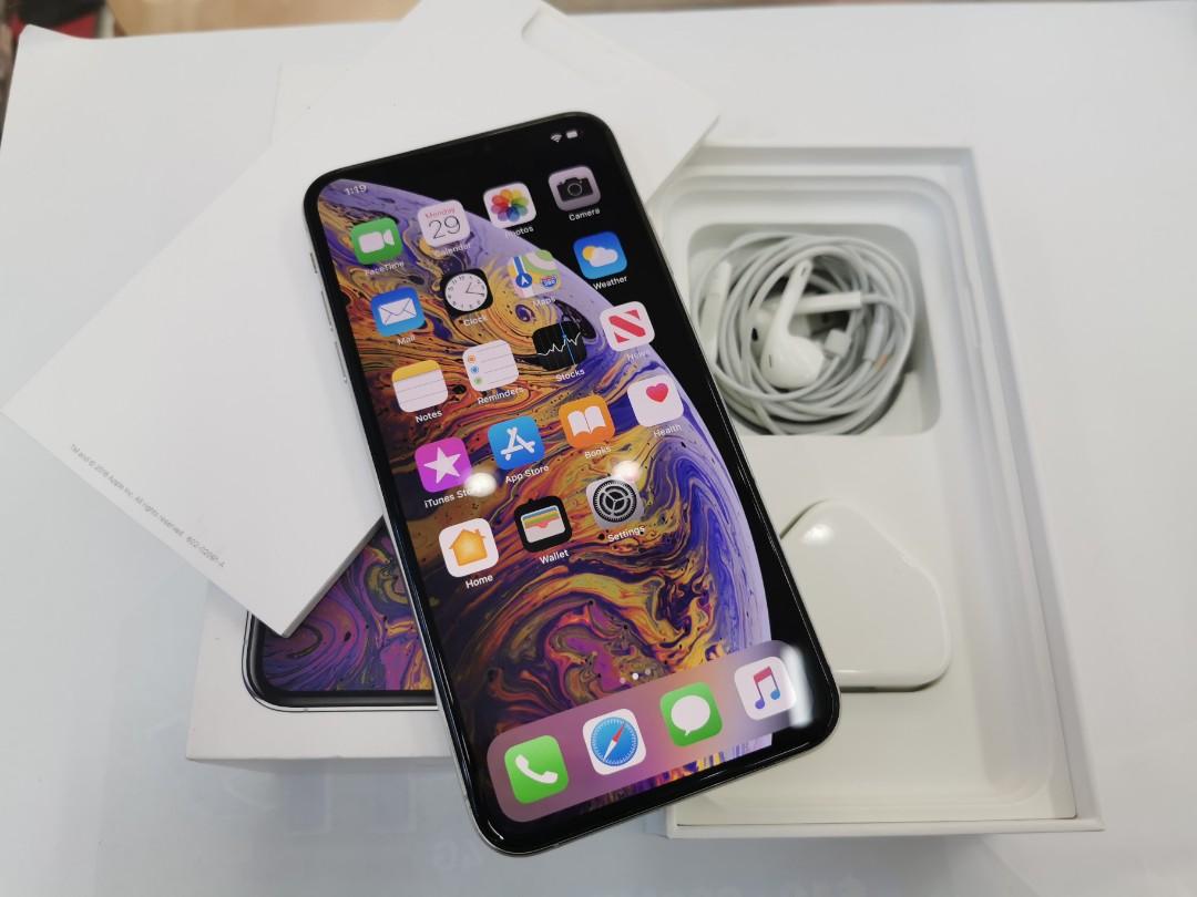 Used Iphone Xs Max 64gb Silver Mobile Phones Tablets Iphone Iphone X Series On Carousell