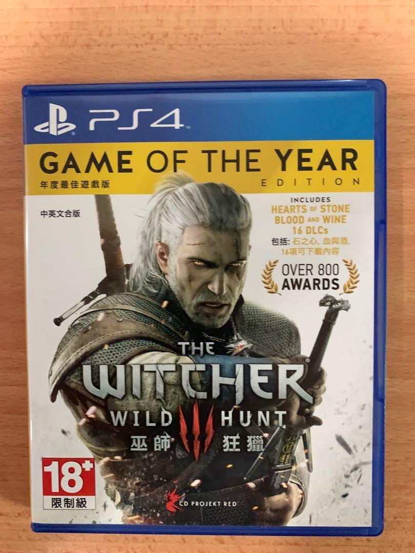 Witcher 3 Game Of The Year Edition Ps4 Toys Games Video Gaming Video Games On Carousell
