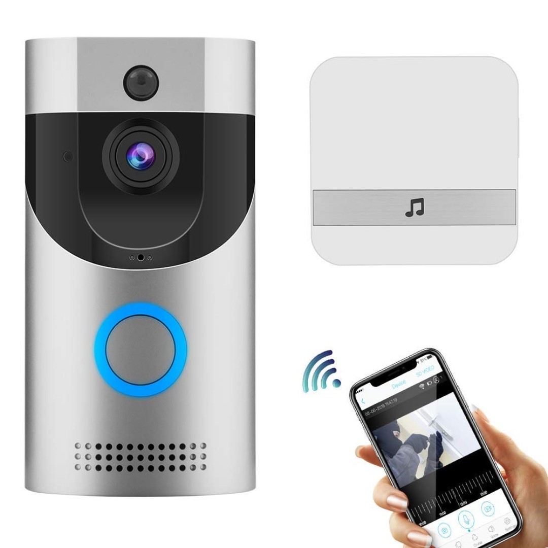 050 Video Doorbell UOON WiFi Doorbell Camera Low Power 720P HD Video