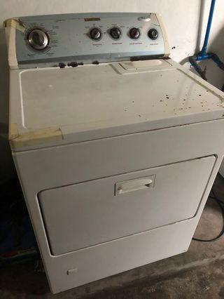 Whirlpool commercial dryer slightly used open for swap