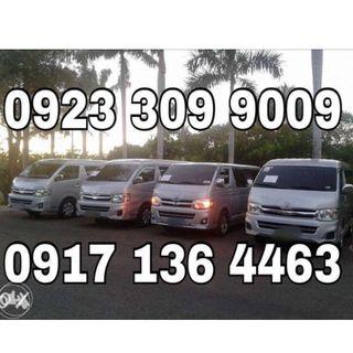 Cebu Van for Rent A Car Van for Hire