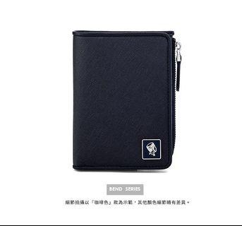 Porter造型零錢皮夾 (深藍)
