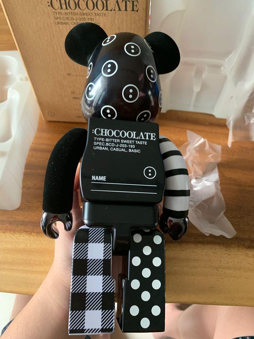 400% chocolate bearbrick collab 5th Anniversary $100