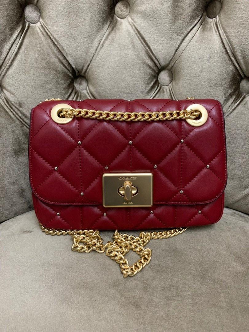 Cassidy crossbody with studded diamond quilting hot sale