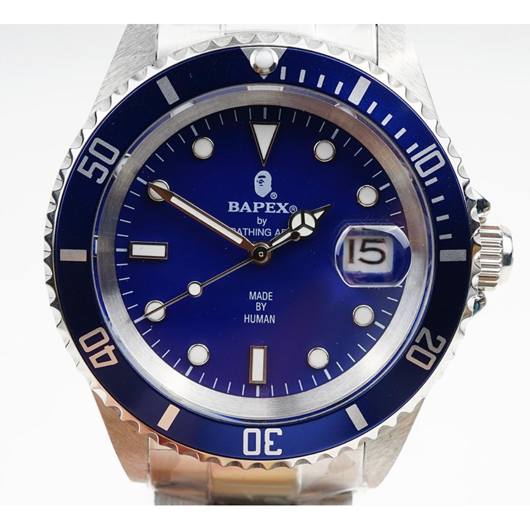 A BATHING APE Bapex T001 Series 40mm Men's watch#33880, 興趣及遊戲, 收藏品及紀念品