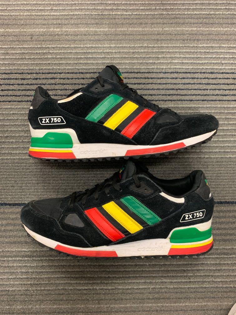 adidas originals zx 750 zwart