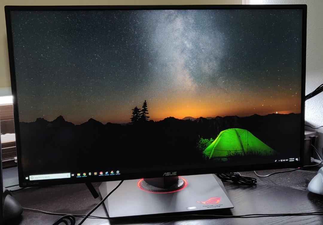 Asus Rog Pg279q Wqhd165hz Ips Gaming Monitor Electronics Computer Parts Accessories On Carousell