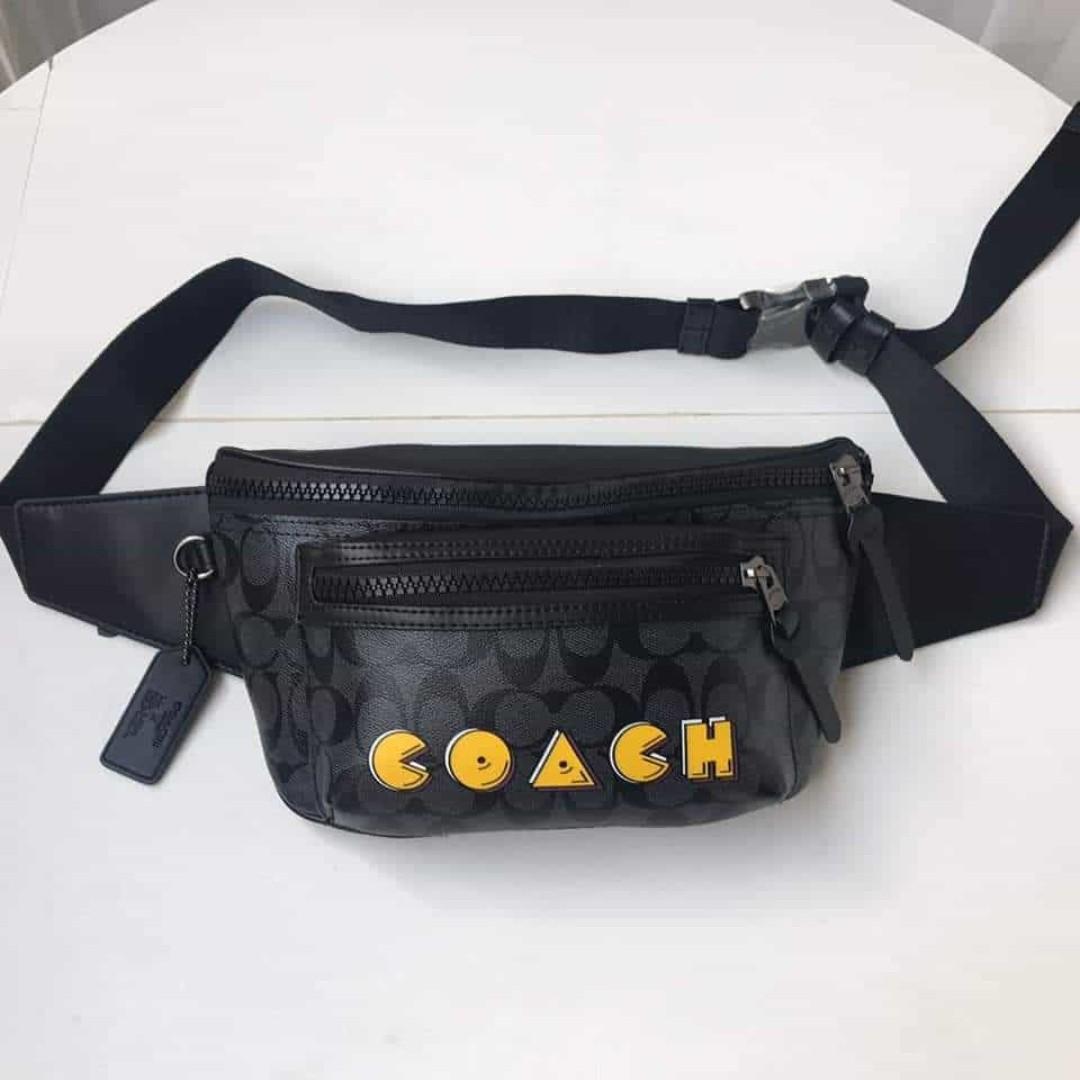 Authentic Coach F72924 Terrain Belt Bag in Signature Canvas, Men's ...