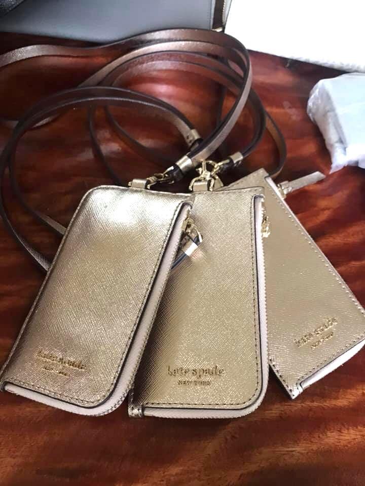 Authentic Kate Spade ID Holder Kate Spade ID Lanyard ??, Women's Fashion,  Watches & Accessories, Other Accessories on Carousell