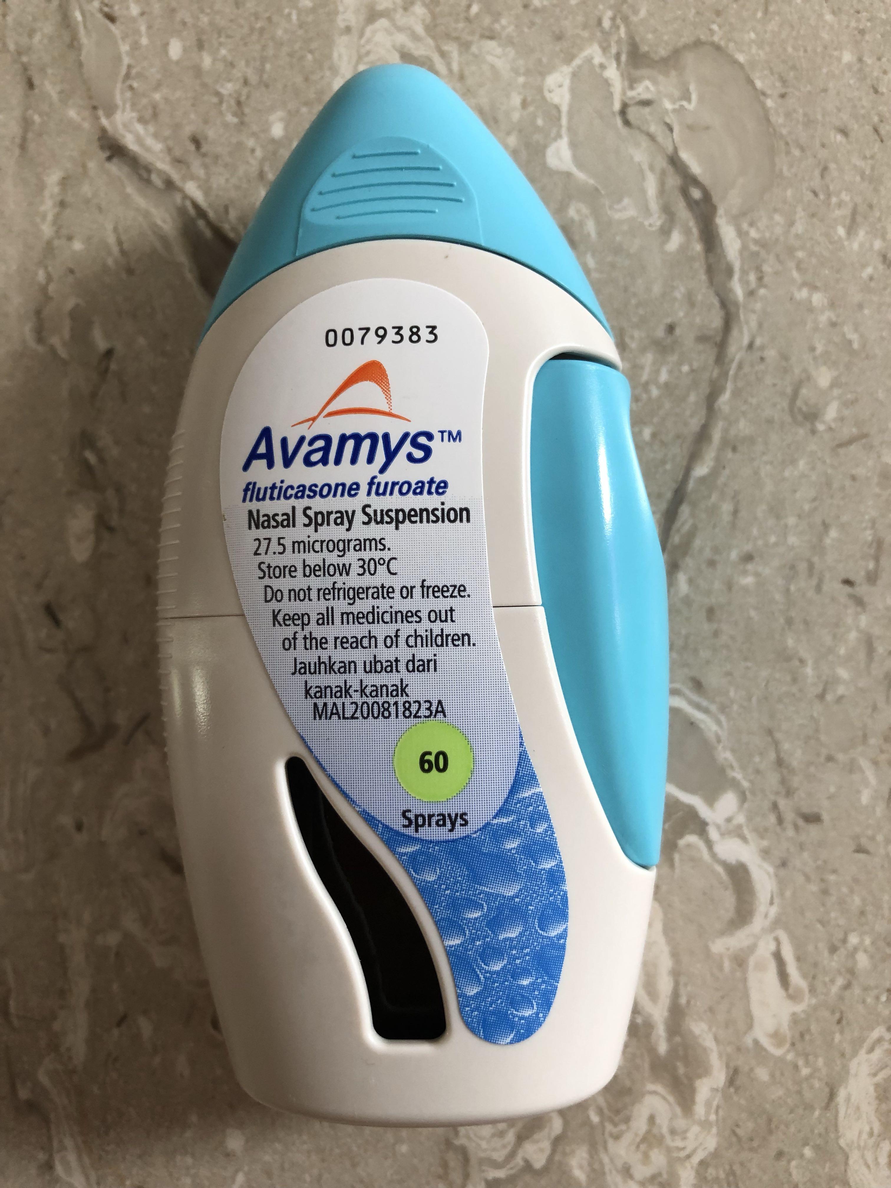 Avamys Nasal Spray Suspension (60 sprays) [EXP May 2022 ...