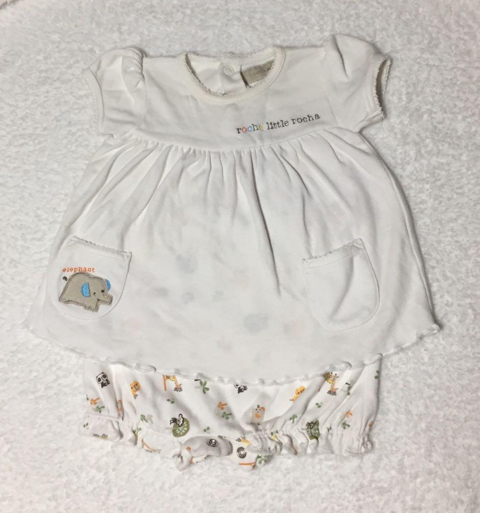Baby Girl Ootd Romper Dress 3 6 Months Babies Kids Babies