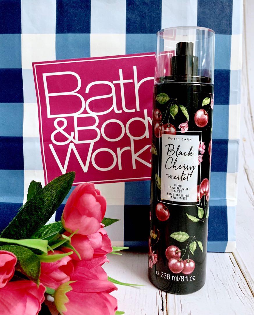 Bath And Body Works Black Cherry Merlot Fragrance Mist Health Beauty Perfumes Deodorants On Carousell