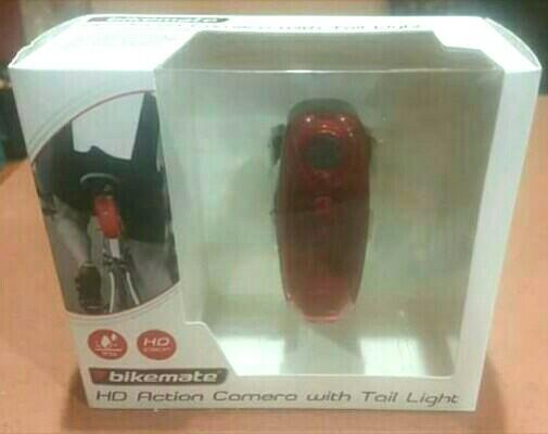 Bikemate hd action camera with sales tail light