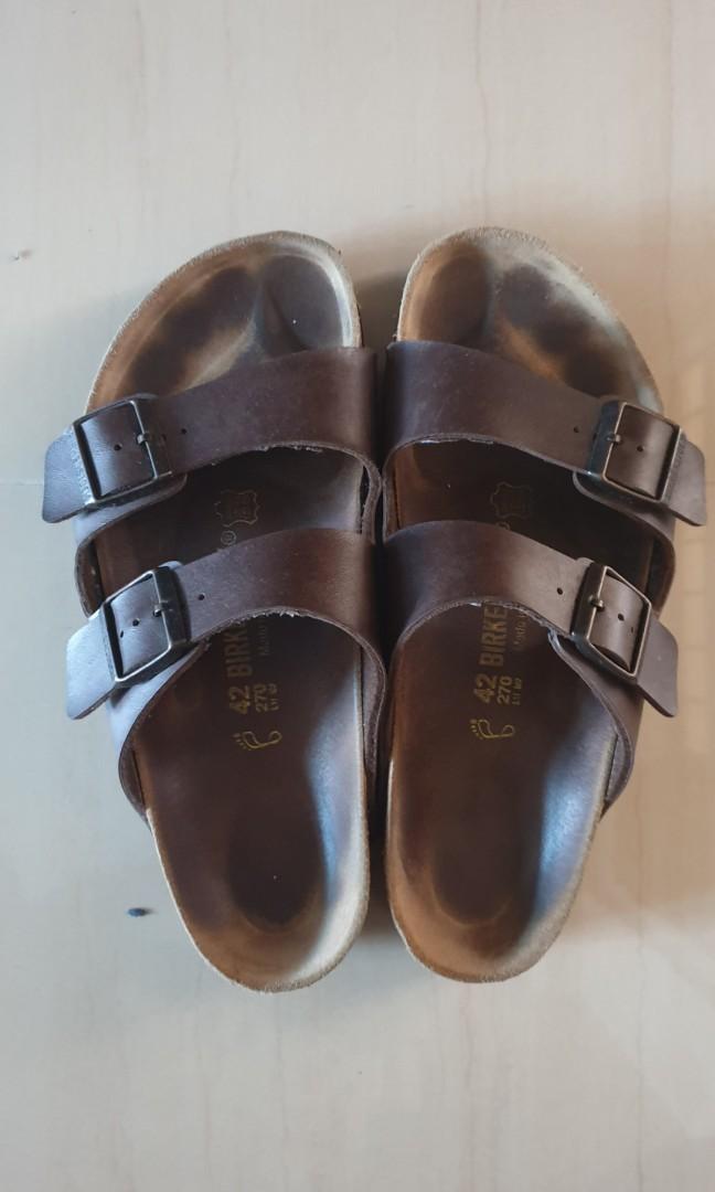 Birkenstock size 42 brown sandals for 