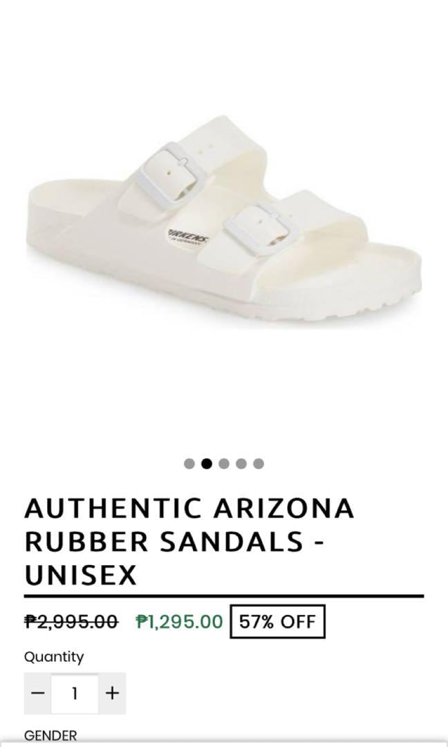 white rubber birkenstocks near me
