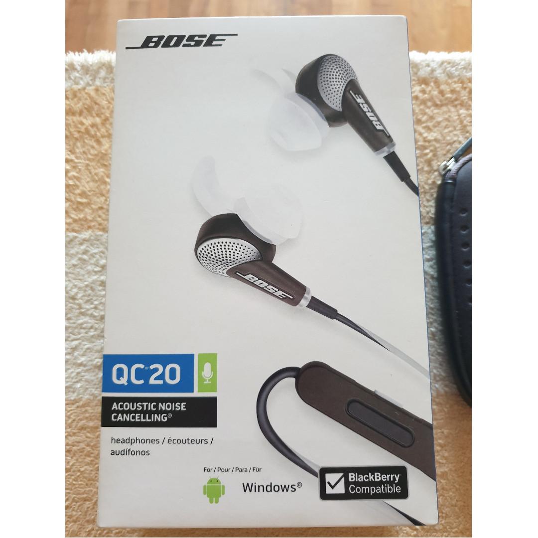 Bose Quietcomfort 20 Acoustic Noise Cancelling Headphones