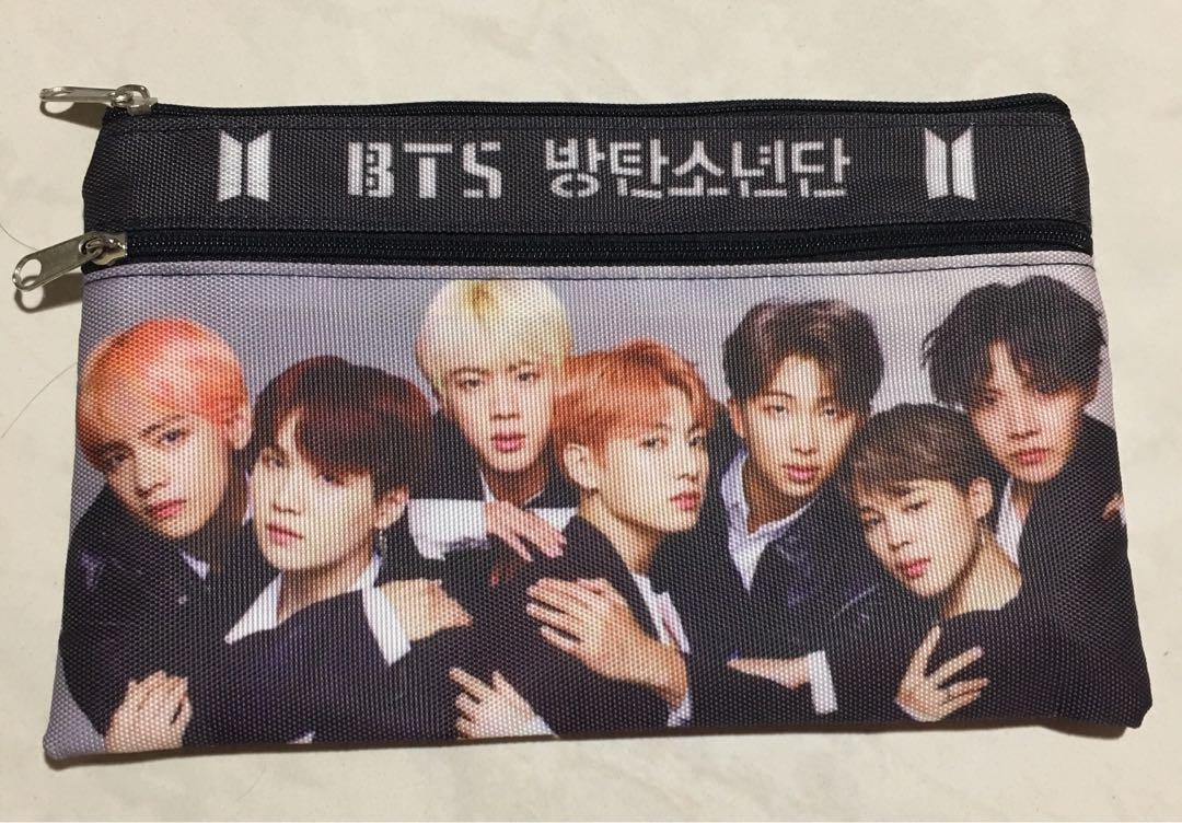 Pencil case bts discount