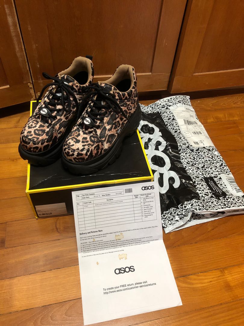 Leopard cheap buffalo shoes