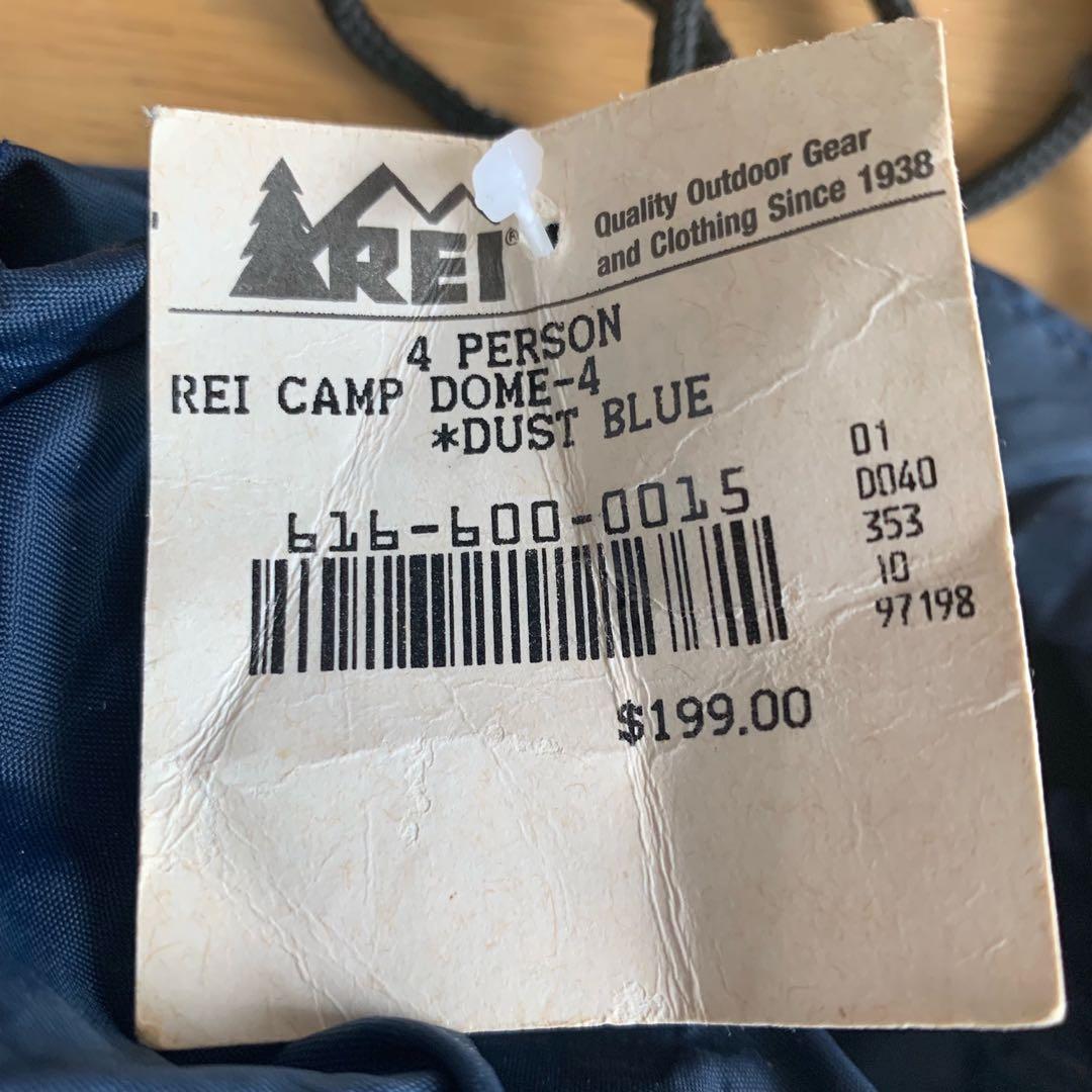Camping Tent REI Camp Dome 4, Sports Equipment, Hiking & Camping on