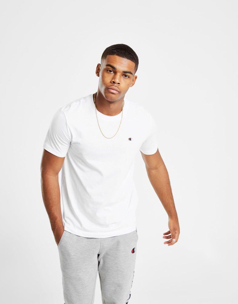 Champion badge t shirt clearance