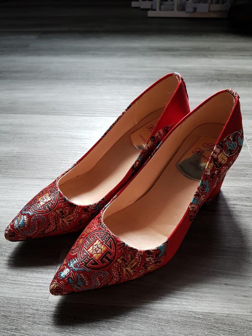 chinese wedding shoes