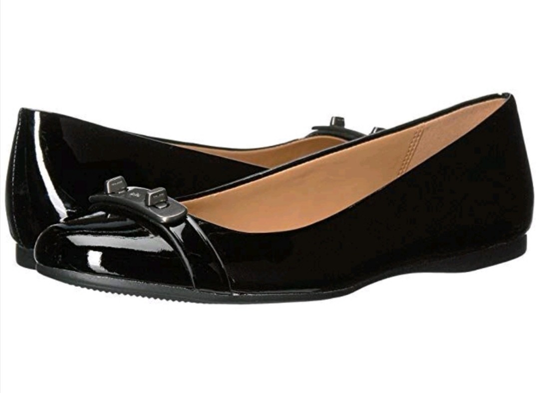 Authentic Coach Oswald Patent black shoes Women s Fashion Footwear Flats on Carousell