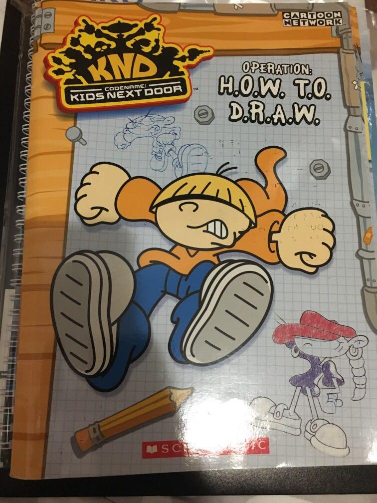 Codename Kids Next Door Operation How To Draw Drawing Book