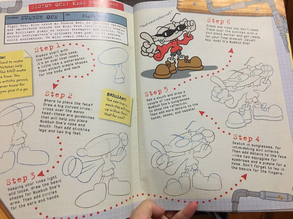 Codename Kids Next Door Operation How To Draw Drawing Book