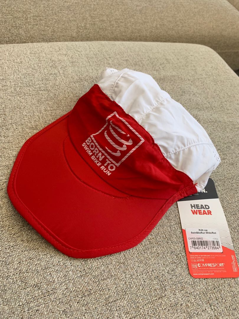swim bike run cap