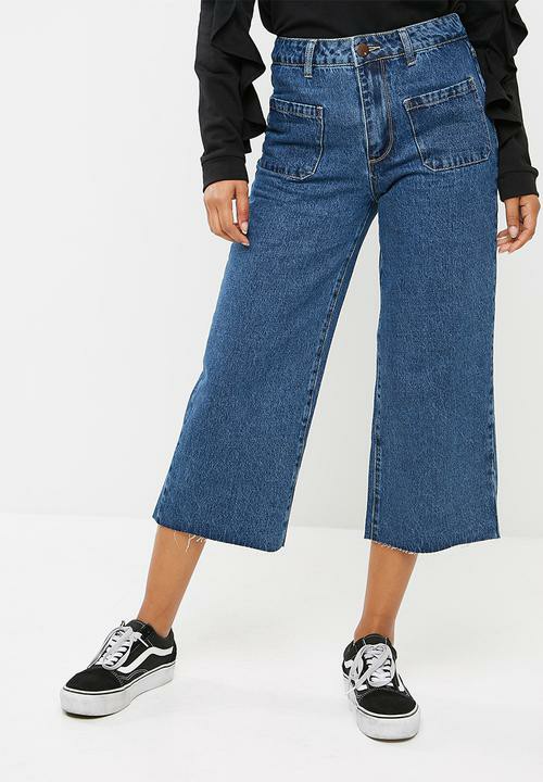 Cotton on mid rise wide 2025 crop jean