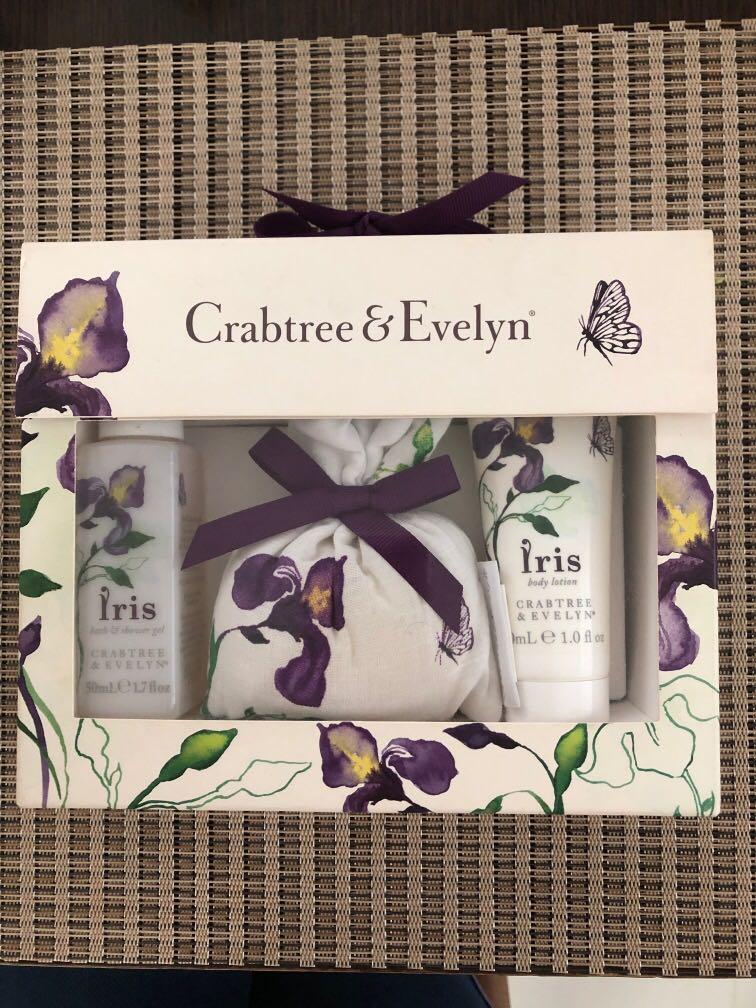Crabtree and evelyn iris gift set clearance