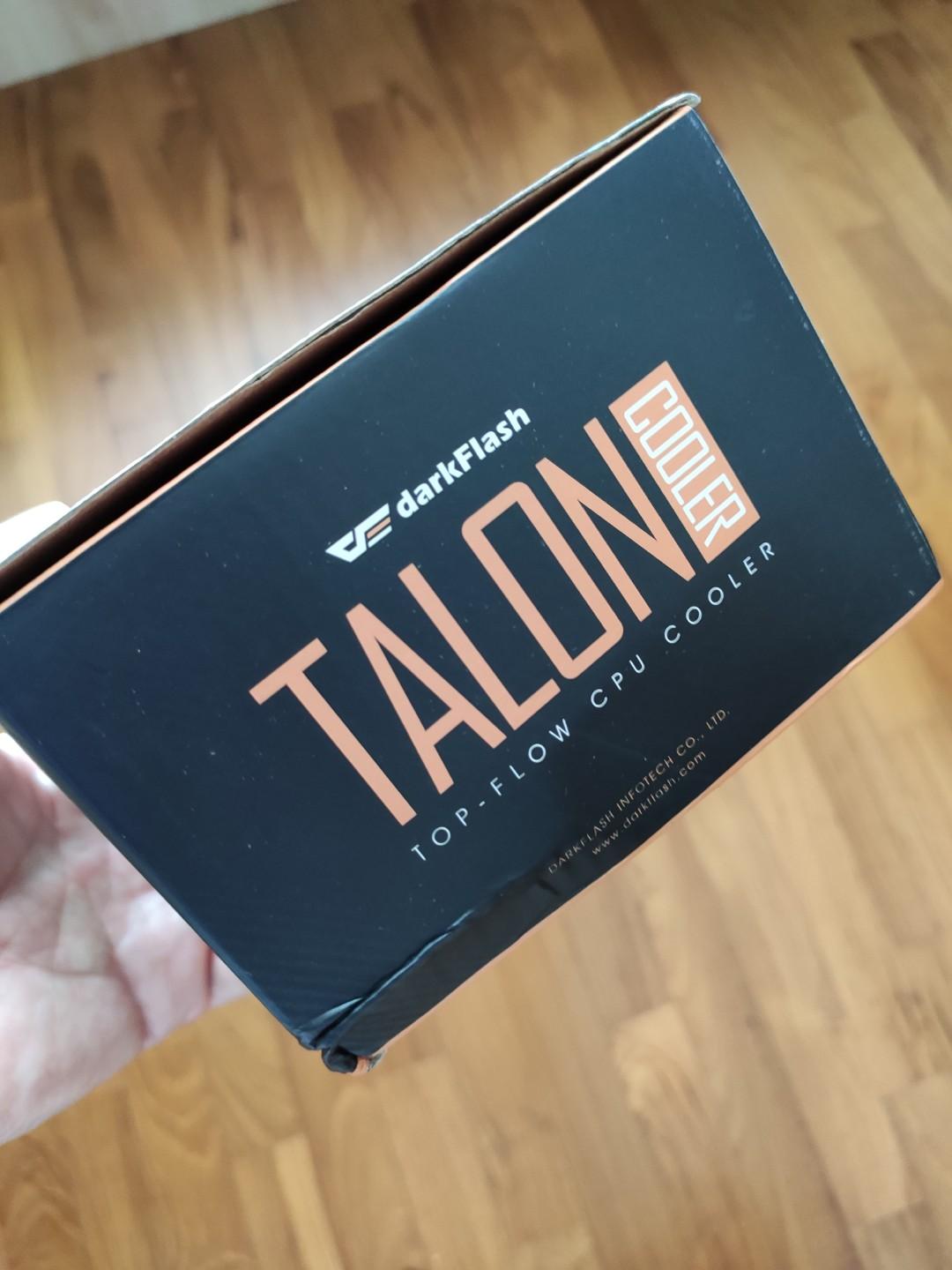 Darkflash Talon 120mm CPU cooler. 4 heatpipes. Brand new., Computers ...