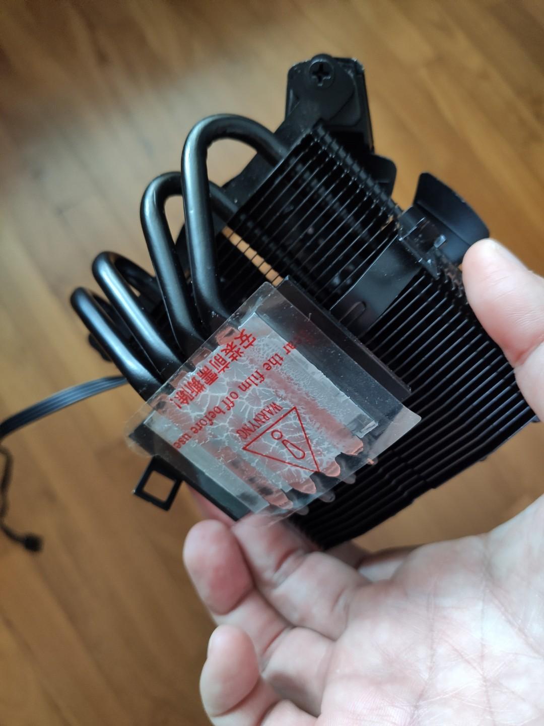 Darkflash Talon 120mm CPU cooler. 4 heatpipes. Brand new., Computers ...