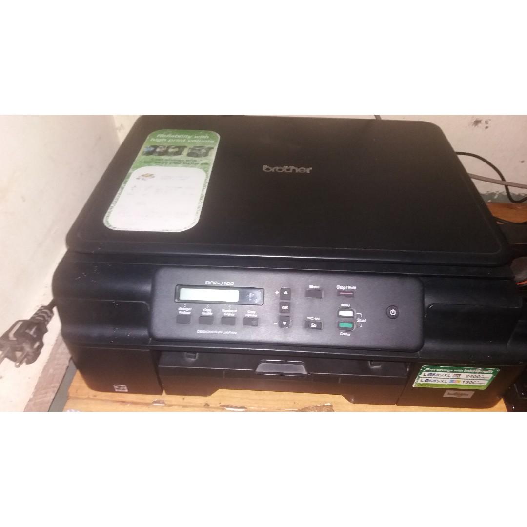 Dcp J100 Brother Printer 3in1 Computers Tech Printers Scanners Copiers On Carousell