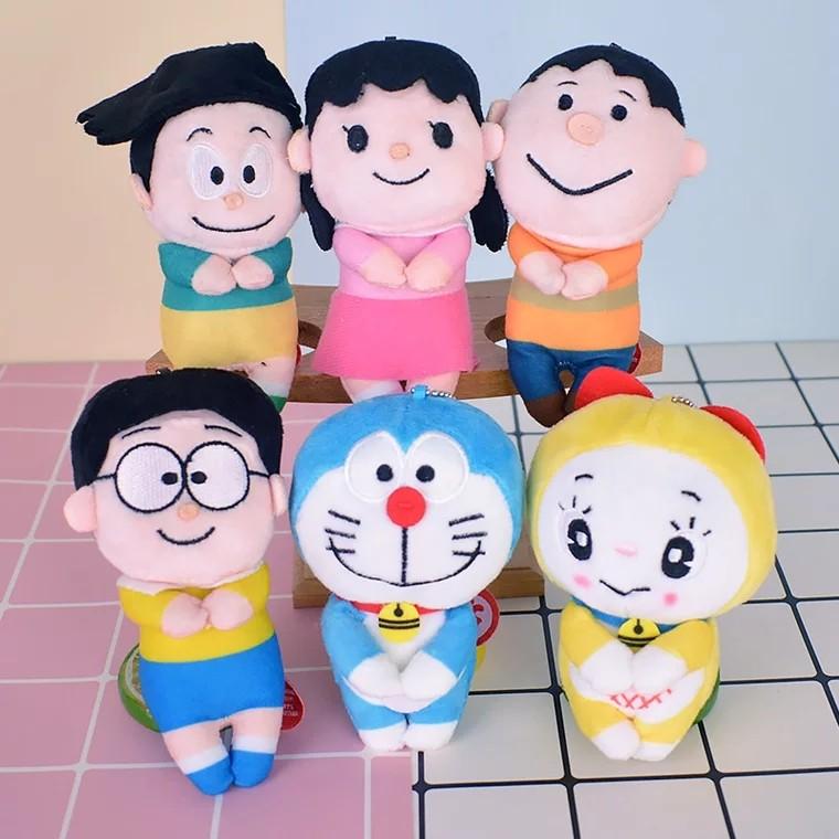 Wallpaper Doraemon Friends Plush Toys Games Stuffed Toys On Carousell Free HD