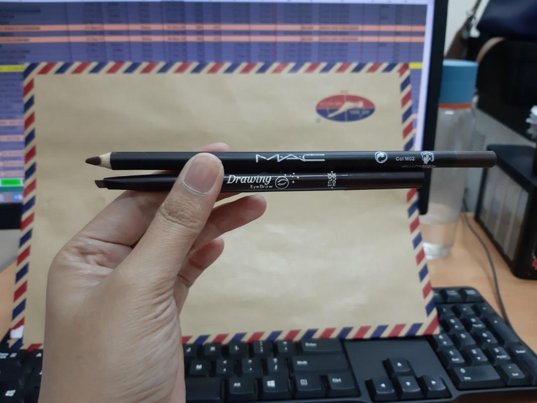 Etude Mekanik Eyebrow Pensil Alis Mac Brown Health Beauty