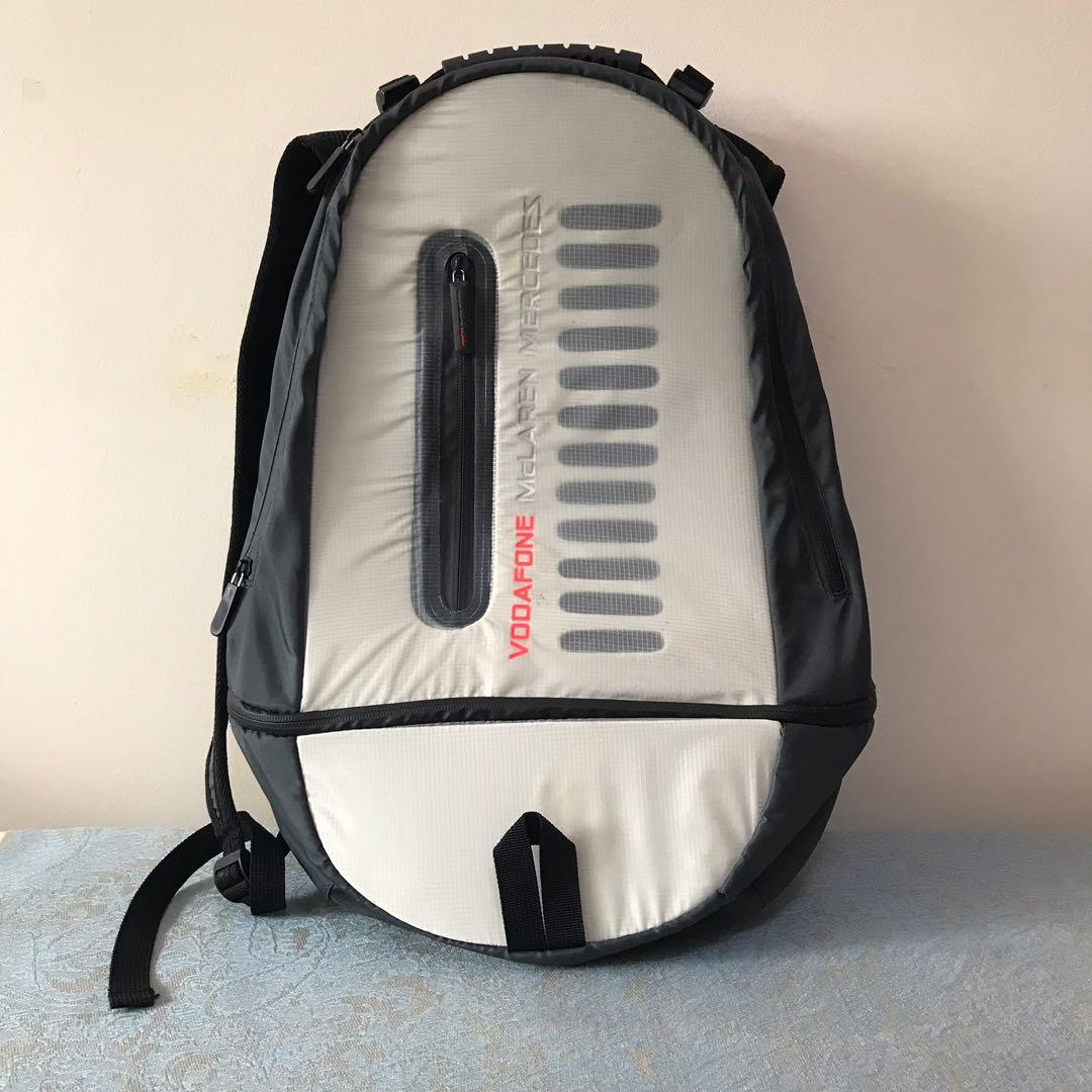 F1 Team Mclaren Mercedes Gym Bag Backpack Haversack Sports