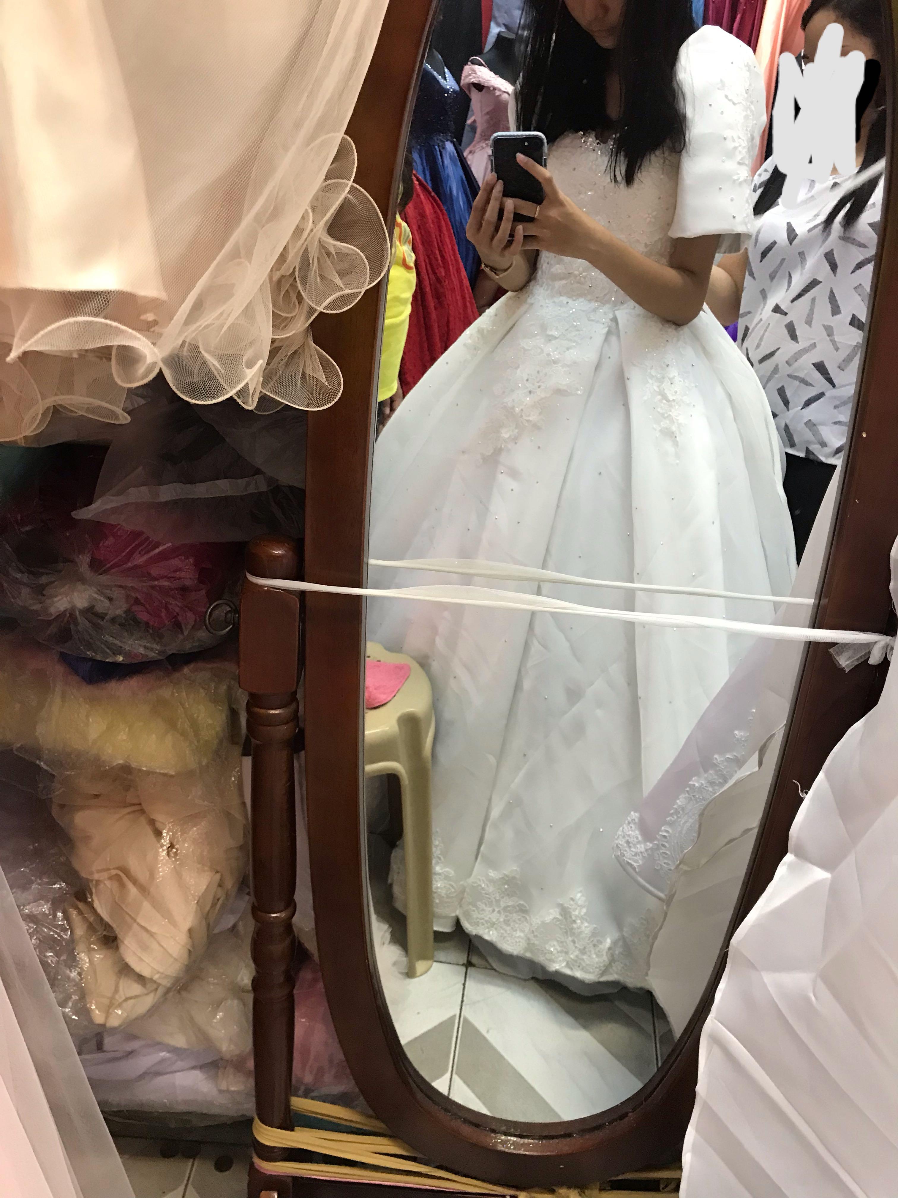 off white filipiniana