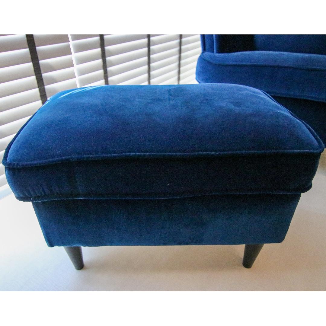 Foot Stool With Storage Strandmon Ikea Furniture Sofas On Carousell