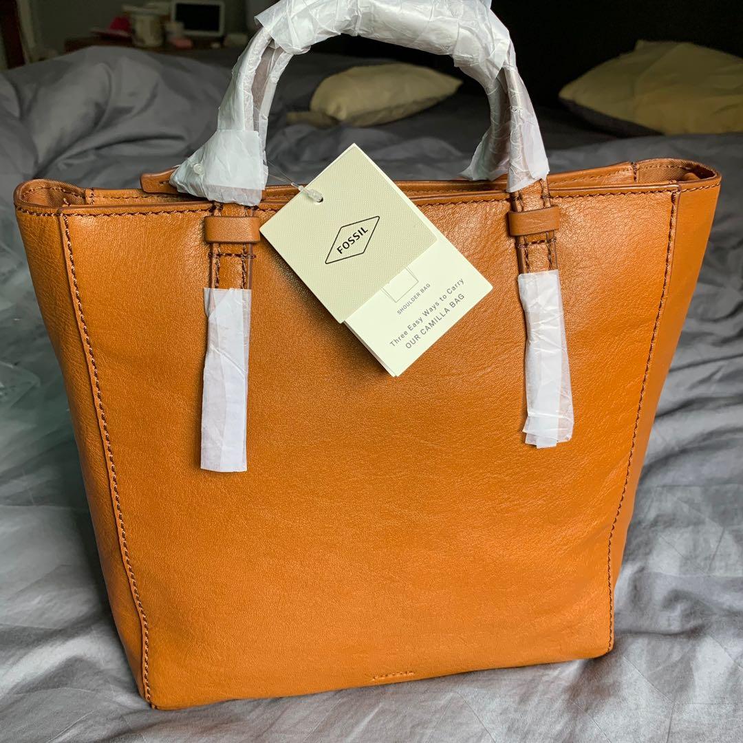 Fossil Camilla 3 way bag Women s Fashion Bags Wallets Cross body Bags on Carousell