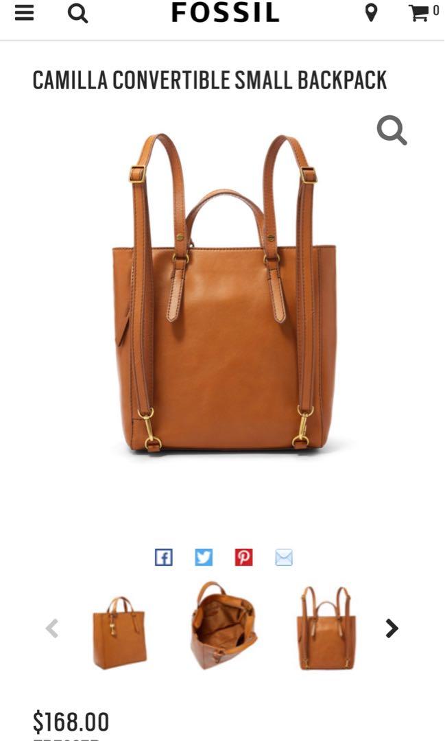 Fossil 3 hotsell way bag