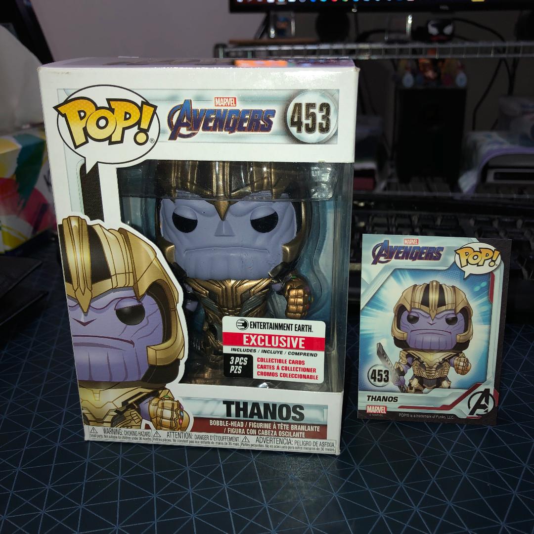 thanos entertainment earth exclusive
