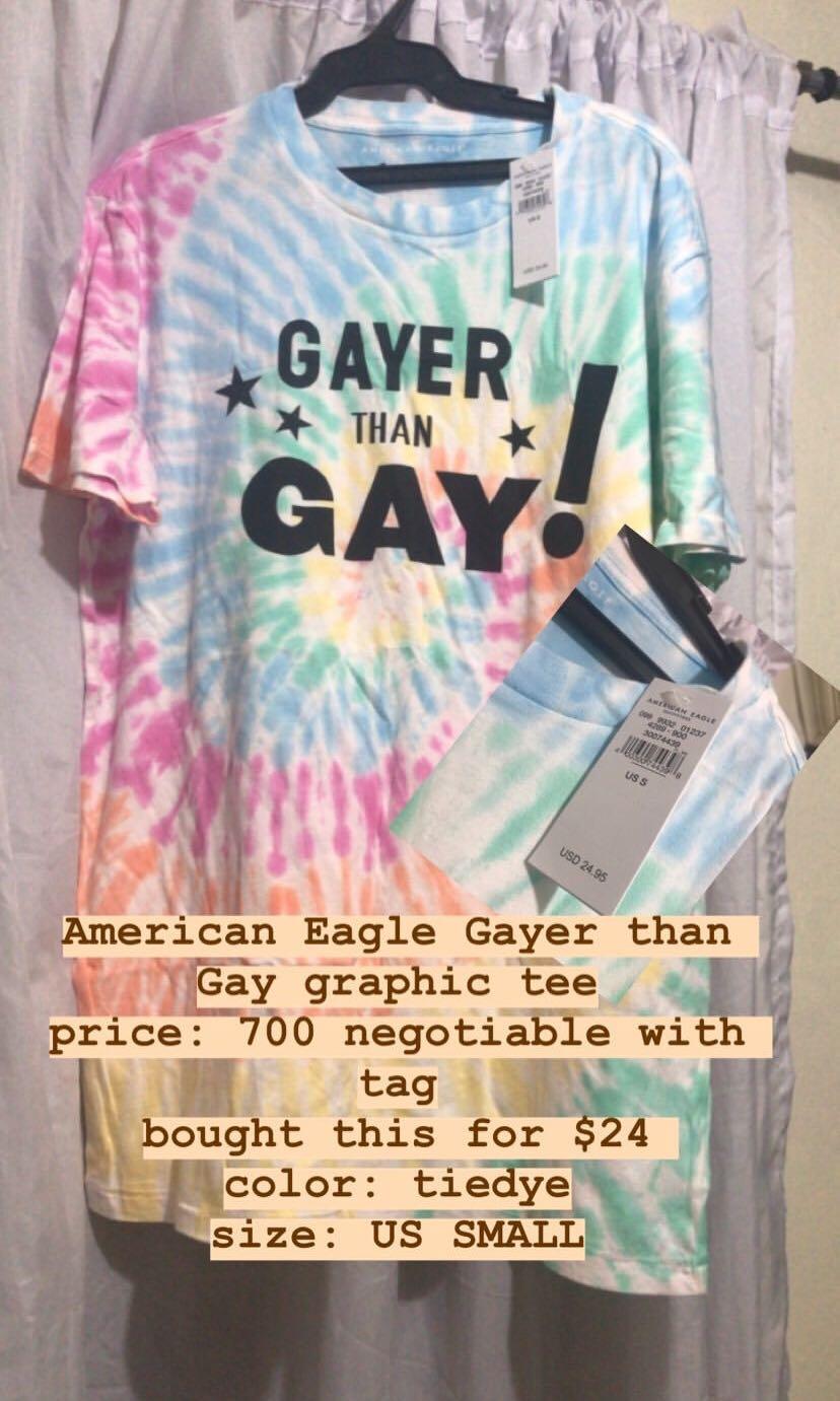 Gayer Than Gay Shirt Women S Fashion Clothes Tops On Carousell