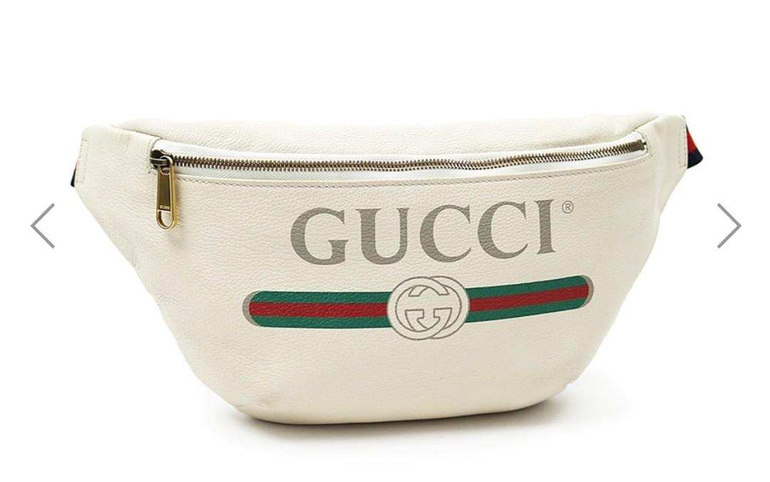 gucci print pouch