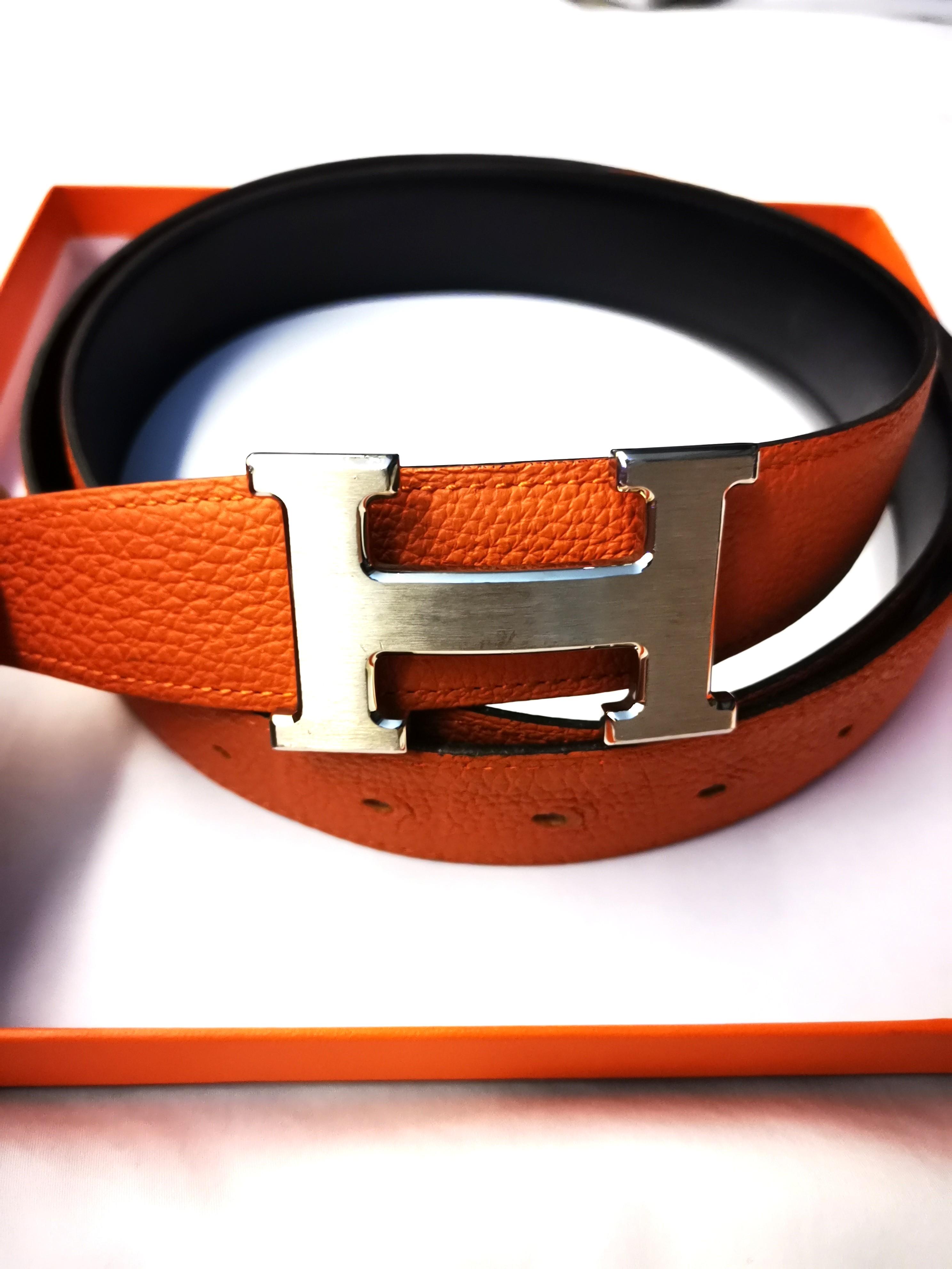 hermes orange belt