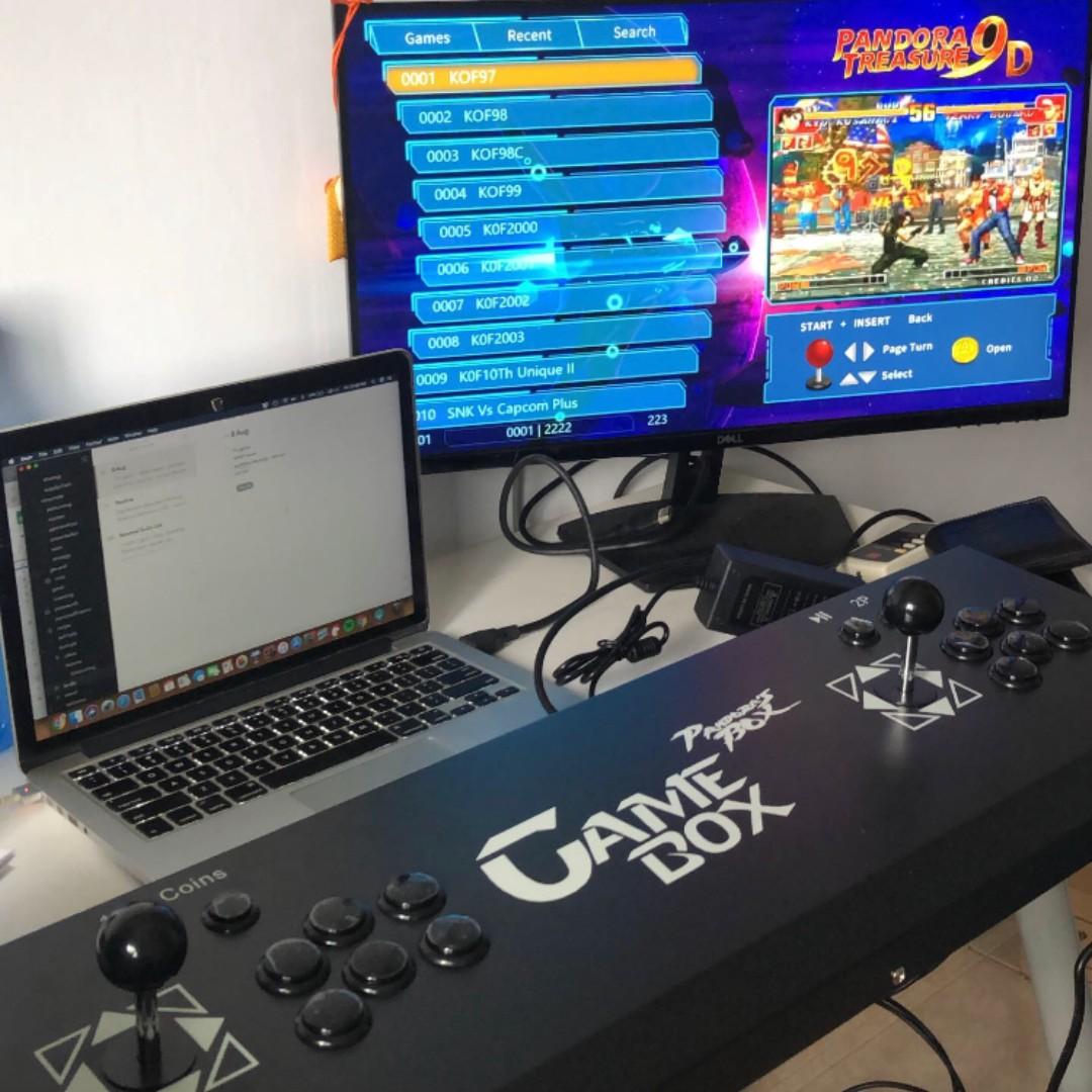 Home Arcade - Pandora Game Box (Over 2000 retro games), Video Gaming ...